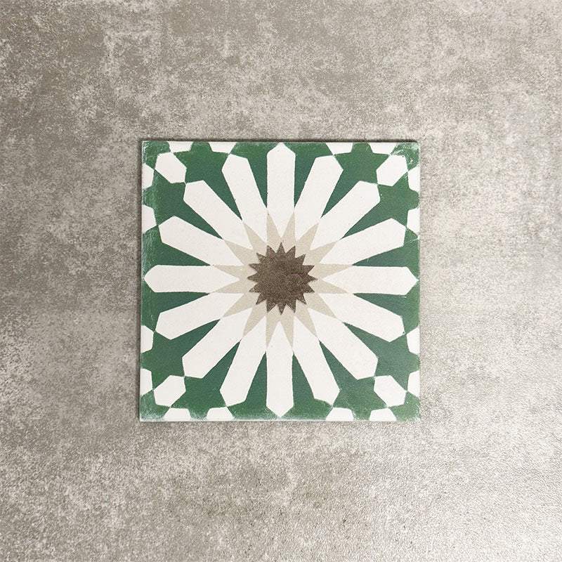Souk Green B | Moroccan Style | 20cm x 20cm - Image 6