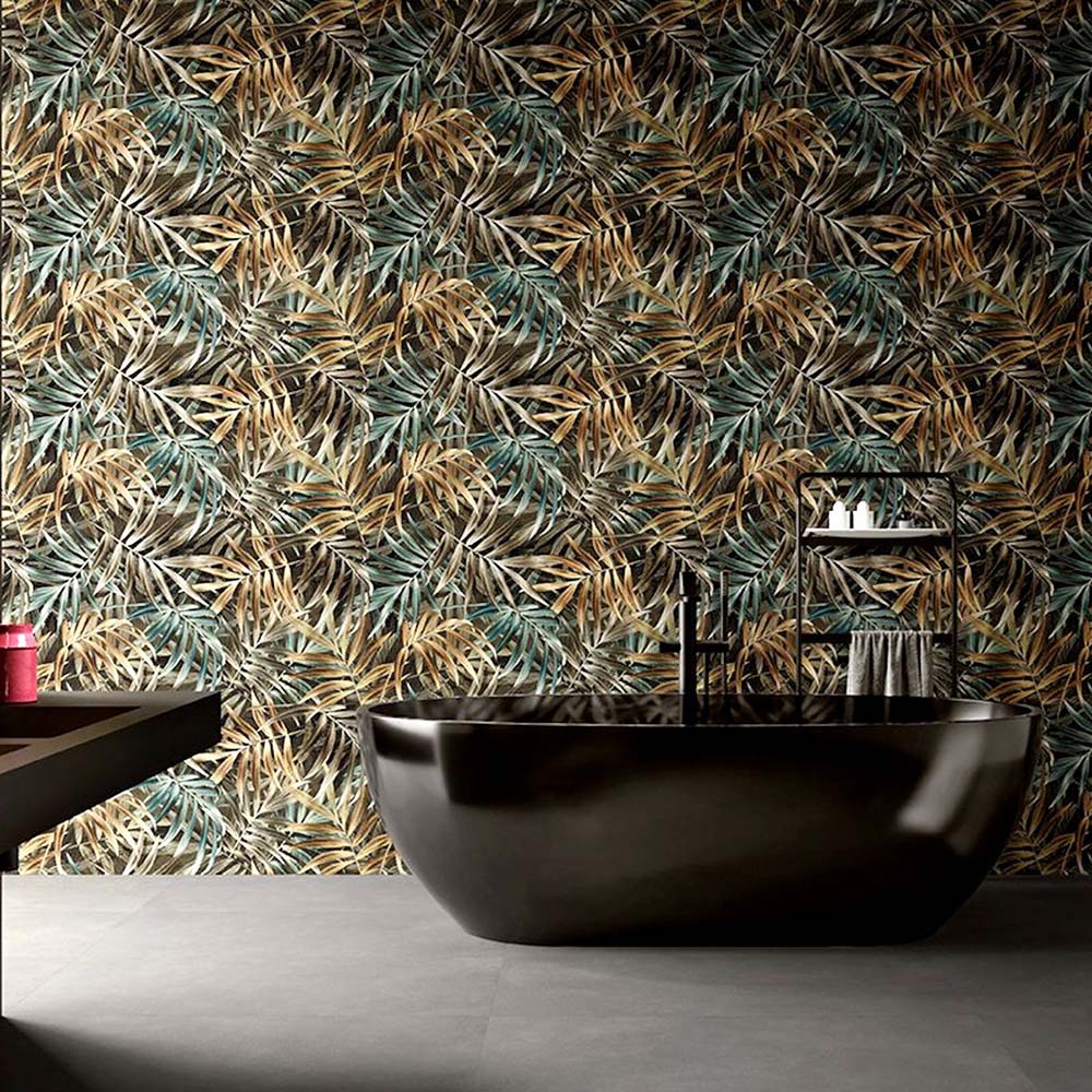 Plant Life DARK Decor Tiles 60 x 120cm