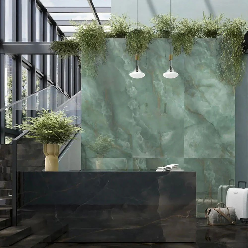 Thebes Green Honed Matt Onyx 60cm x 120cm - Image 2