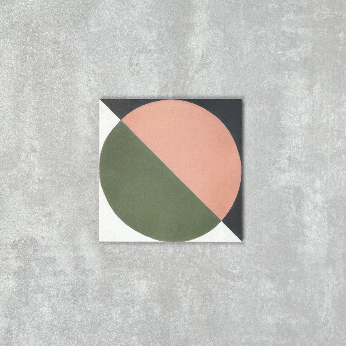 FULL TILE SAMPLE Abstract Moon 20cm x 20cm