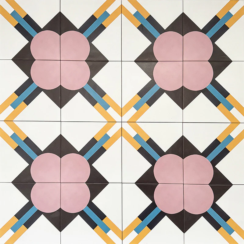 Abstract Contori | Patterned Tile | 20cm x 20cm - Image 10