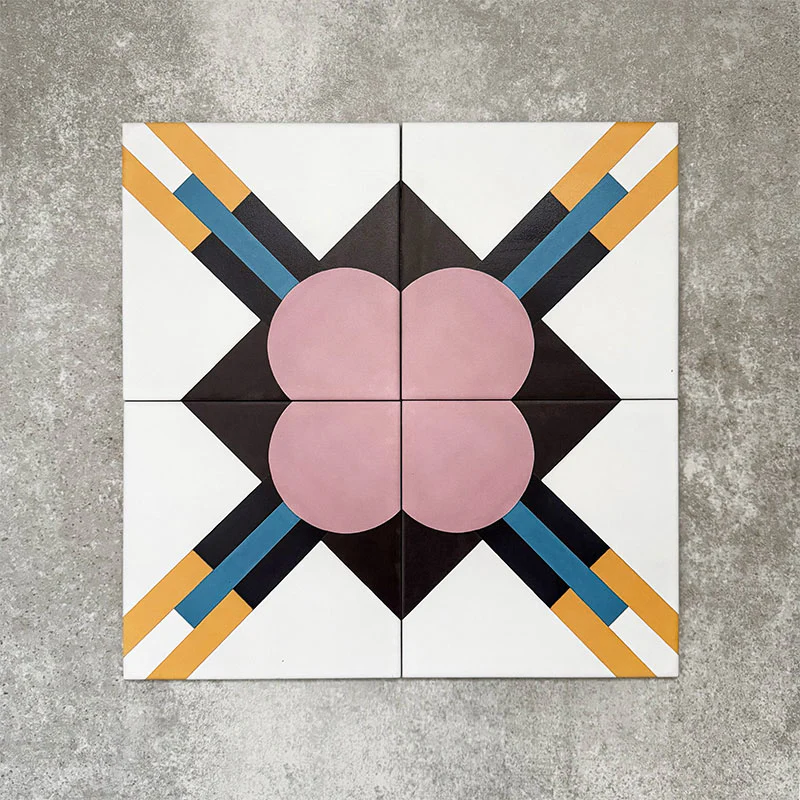 Abstract Contori | Patterned Tile | 20cm x 20cm - Image 11