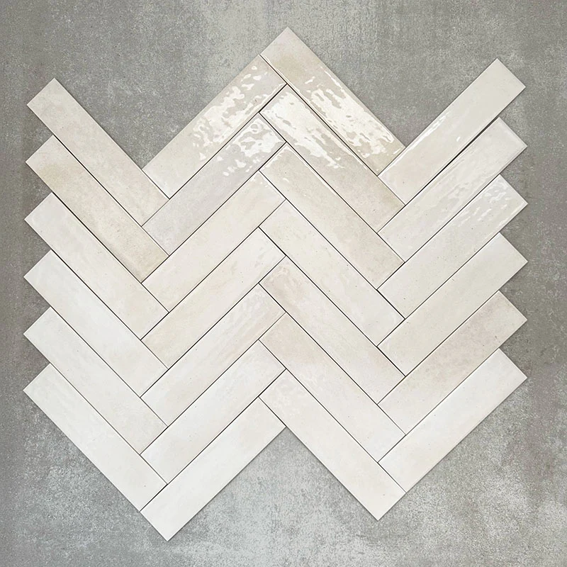 Allegra Blanca | Gloss Brick Tile | 6cm x 25cm - Image 4