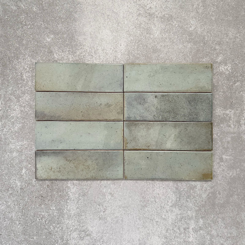 Saigon Celadon Green Brick | Wall Tile | Moroccan Style | 5.1cm x 16.1cm - Image 4