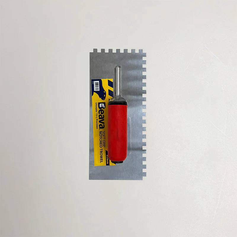 8 x 8 Soft Grip Notched Trowel - Image 2