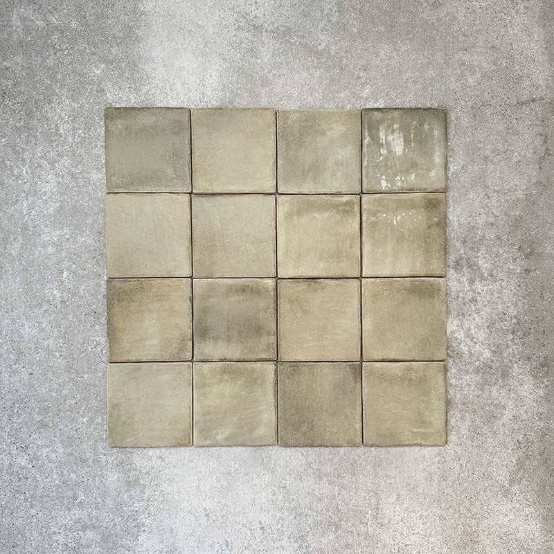 Zellige Weald Green Square | Moroccan Style | 10cm x 10cm - Image 2
