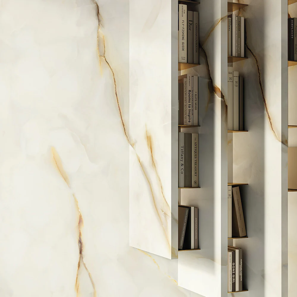 Anastasia Pearl Onyx Matt Stone Tiles | 60cm x 120cm - Image 4