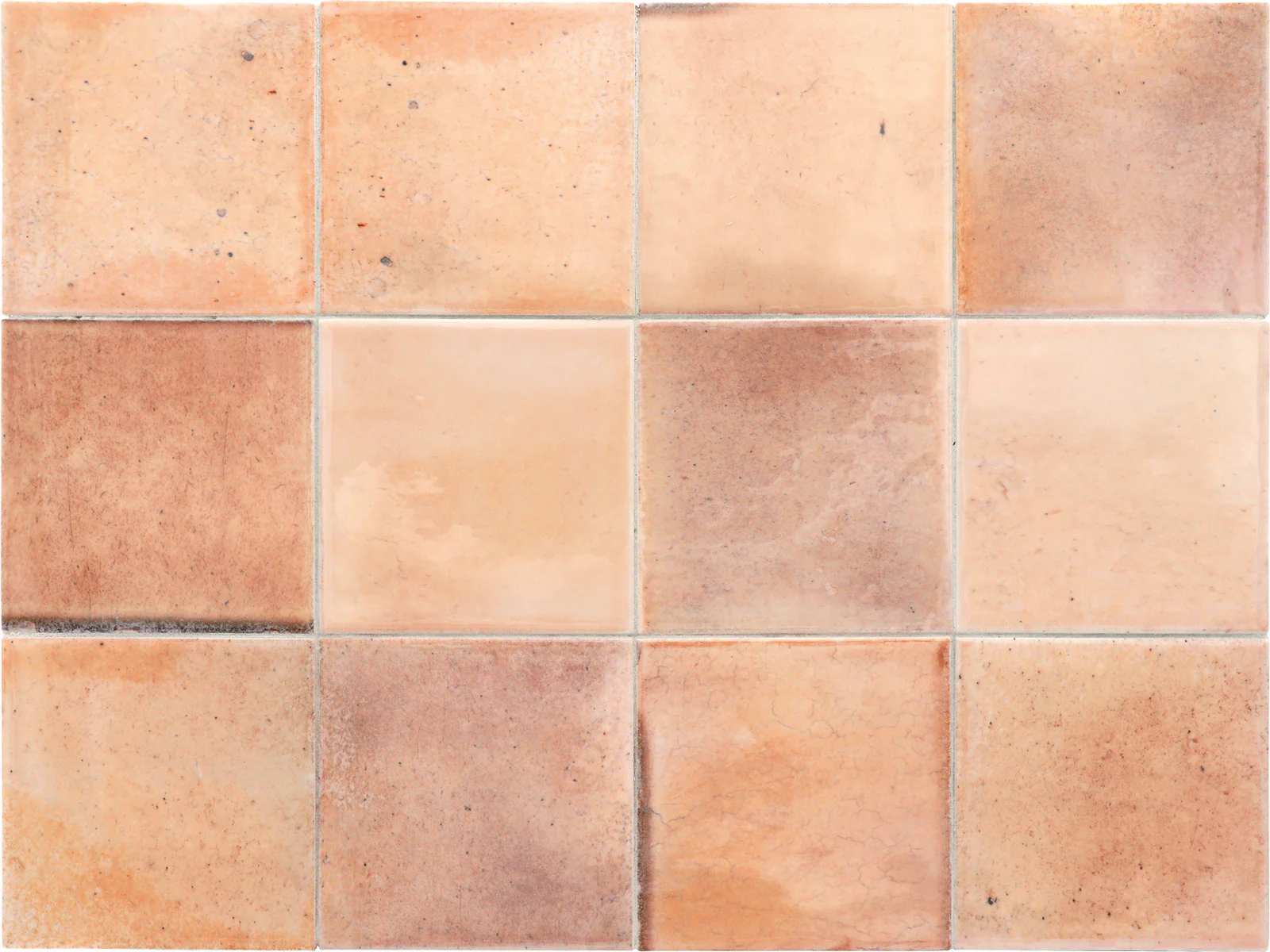 FULL TILE SAMPLE Saigon Rose Square Wall Tiles | 10cm x 10cm