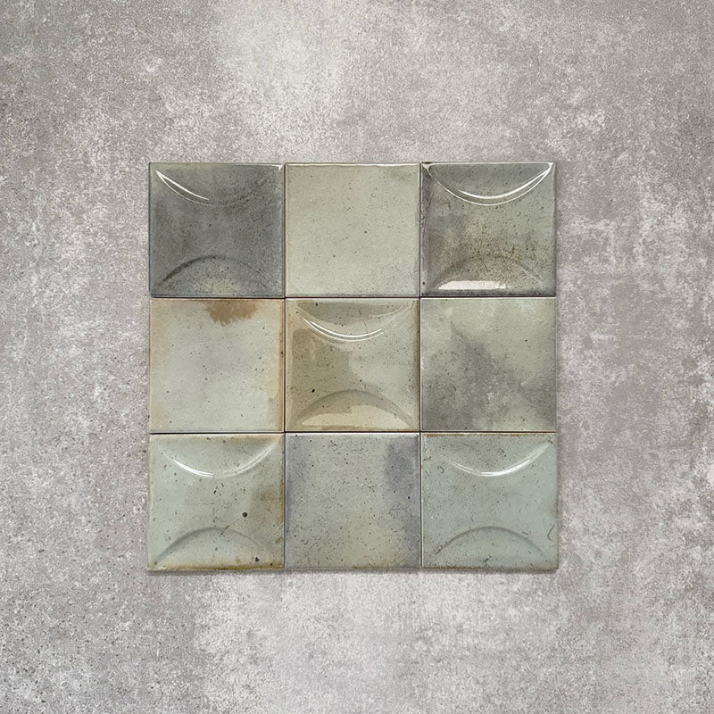 Saigon Celadon Green Decor Square | Wall Tile | Moroccan Style | 10cm x 10cm - Image 4