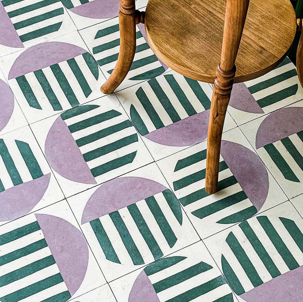 Abstract Serit | Patterned Tile | 20cm x 20cm - Image 3