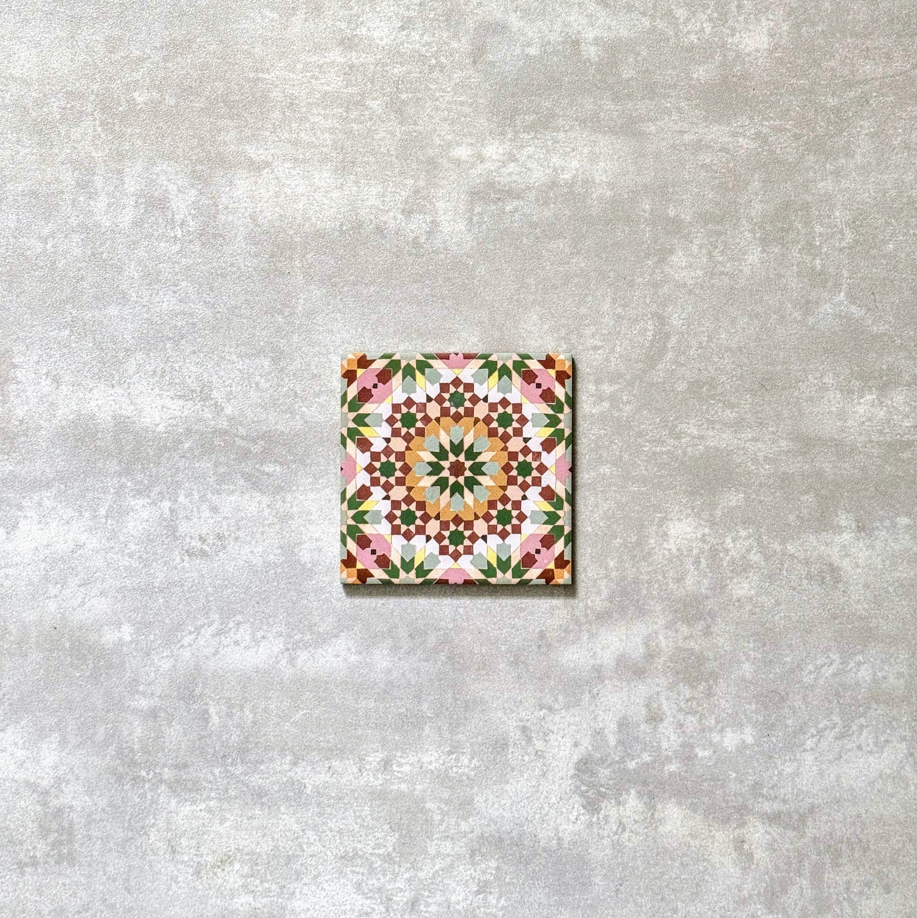Persia Mini Flowers Patterned Tile 15 x 15cm - Image 5