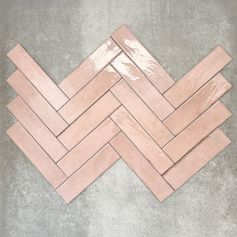 Nomad Rose Brick | Industrial Style Wall Tiles | 6cm x 24.6cm - Image 5
