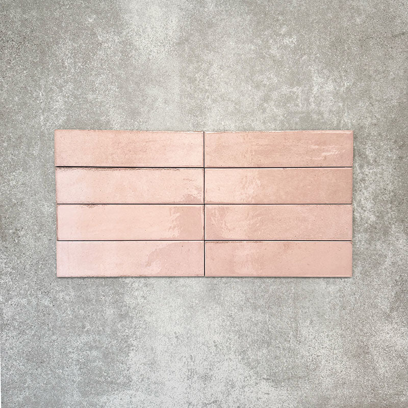Nomad Rose Brick | Industrial Style Wall Tiles | 6cm x 24.6cm - Image 6