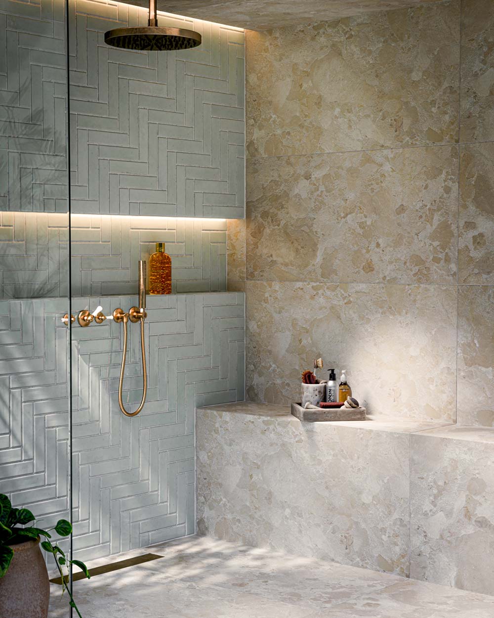 Nomad Mint Green Brick | Industrial Style Wall Tiles | 6cm x 24.6cm - Image 3