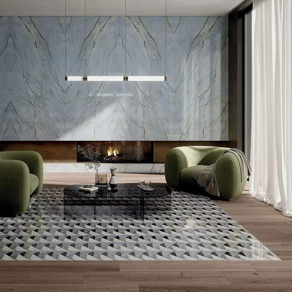 Lucca Diamond Tips | 3D Décor | Wall & Floor Tiles | 60cm x 120cm