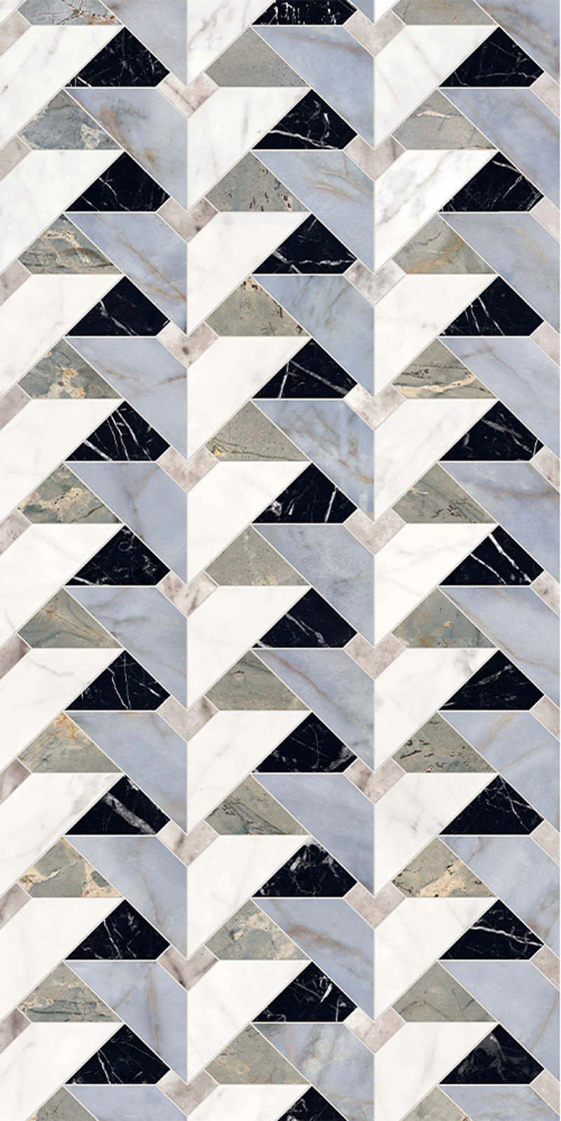 Lucca Diamond Tips | 3D Décor | Wall & Floor Tiles | 60cm x 120cm - Image 5