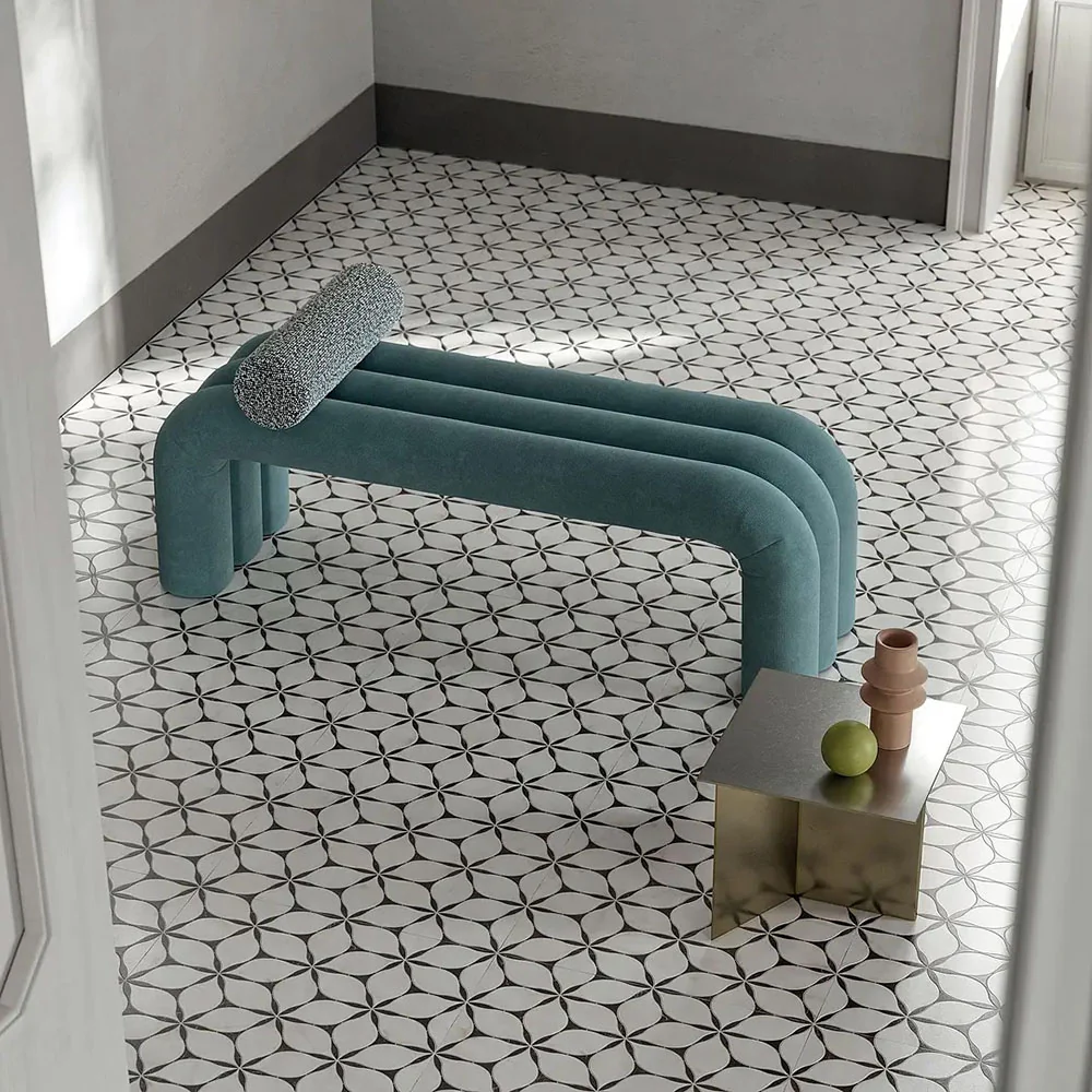 Lucca Flowers 3D Décor | Porcelain Wall & Floor Tiles | 60cm x 120cm - Image 2