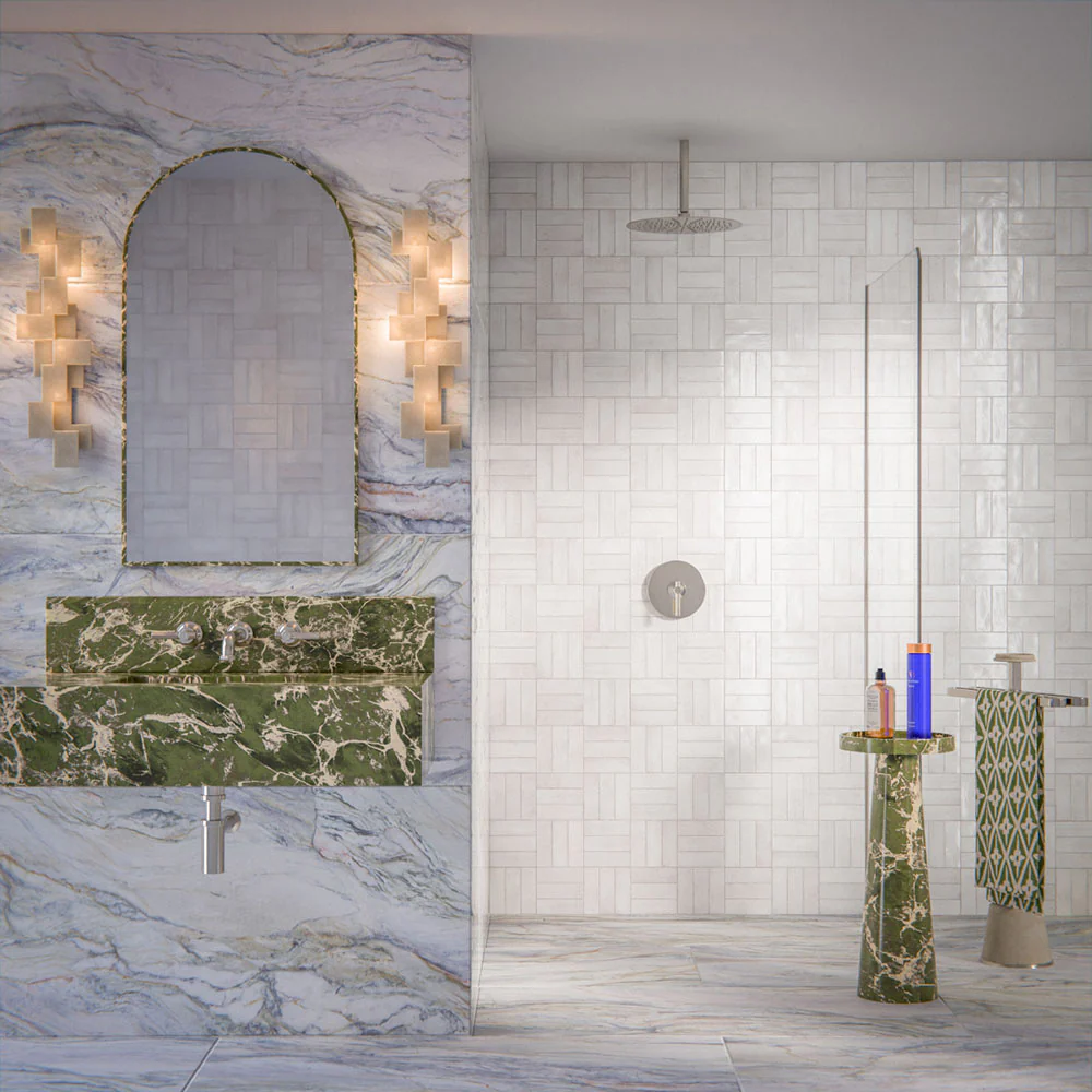 Lucca Quartz Matt | Porcelain Wall & Floor Tiles | 60cm x 120cm - Image 2