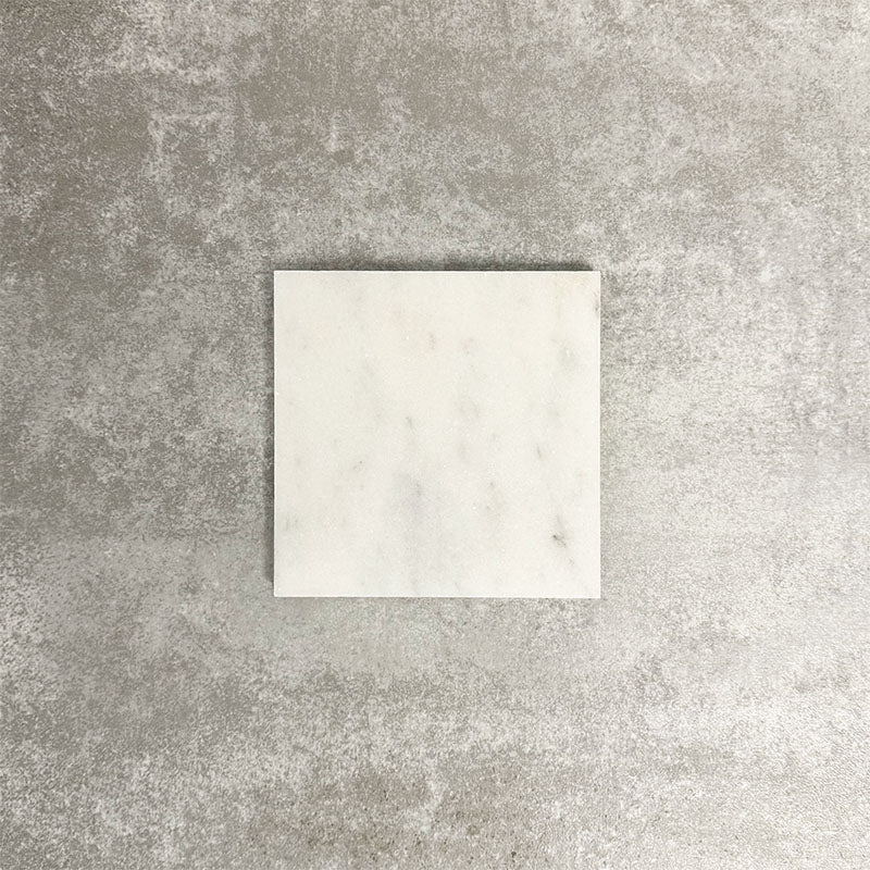 Fayrouz White | Honed Finish | Natural Marble | 15.2cm x 15.2cm - Image 8