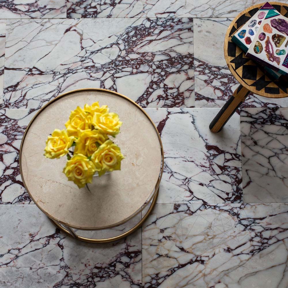 Fayrouz Viola | Honed Finish | Natural Marble | 30.5cm x 61cm