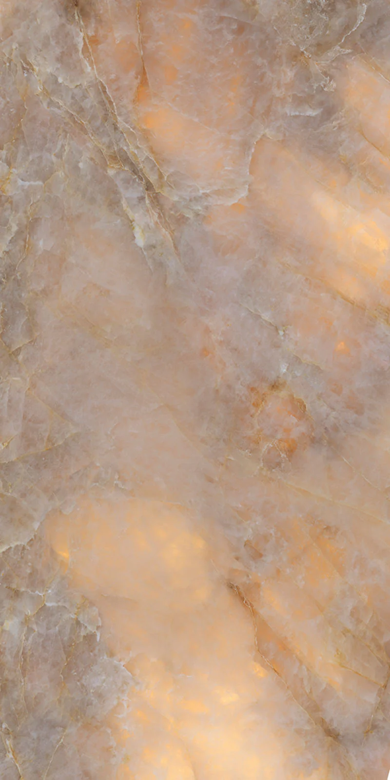 Lumen Precious Stone | Amber Polished Porcelain Tiles | 60cm x 120cm - Image 5