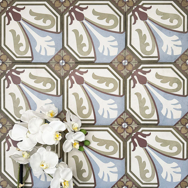 Viscount Langholme Place | Victorian Style | Wall and Floor Tiles | 20cm x 20cm - Image 3
