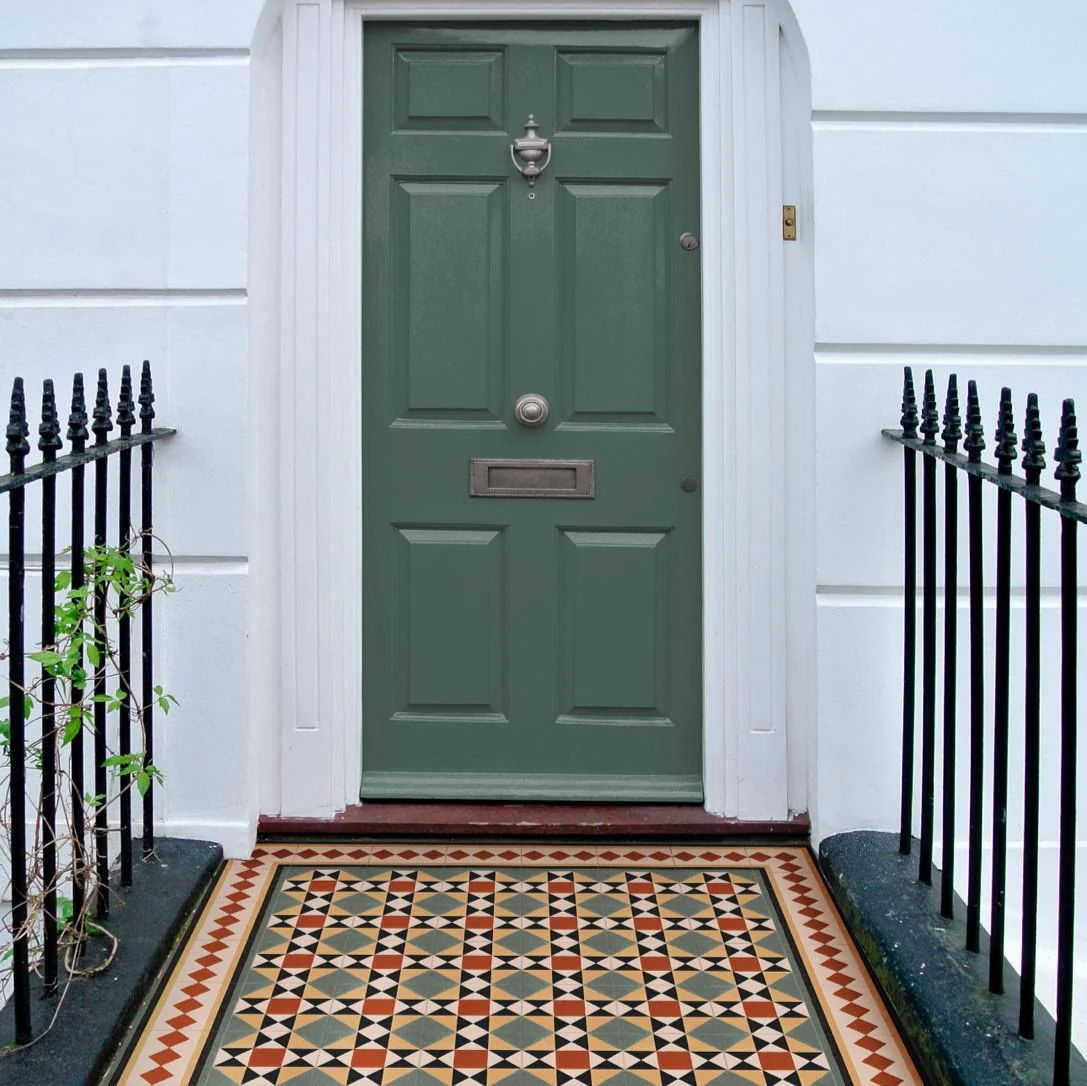 Newton MINI Manor Victorian style Side/Border Tiles 15cm x 15cm - Image 2