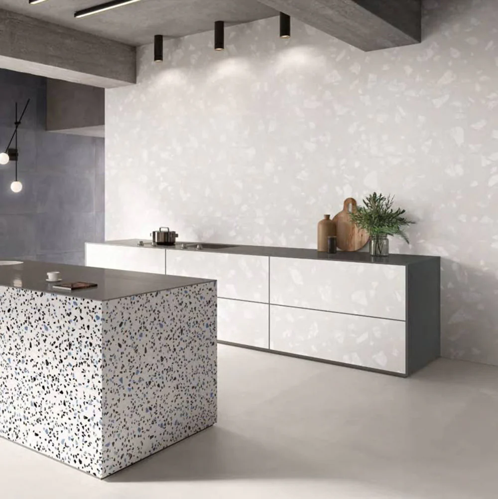 Melody ROCK Terrazzo White 60 x 120cm
