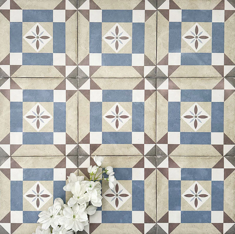 Viscount Harley Street | Victorian Style | Wall and Floor Tiles | 20cm x 20cm - Image 2