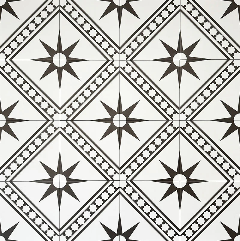 Gilgamesh Blanco Vintage White | Moroccan Style | 20cm x 20cm - Image 2
