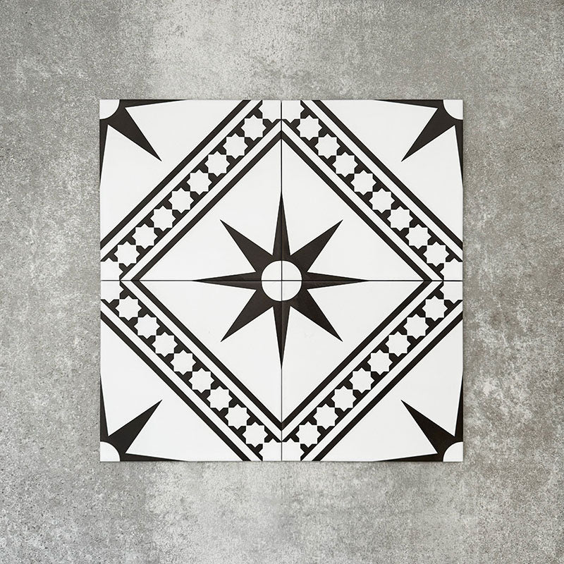 Gilgamesh Blanco Vintage White | Moroccan Style | 20cm x 20cm - Image 3