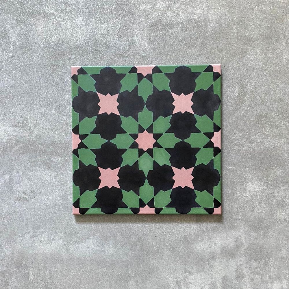 Madeira Orchard Tile | Multicoloured | Moroccan Tiles | Wall & Floor | 20cm x 20cm - Image 2