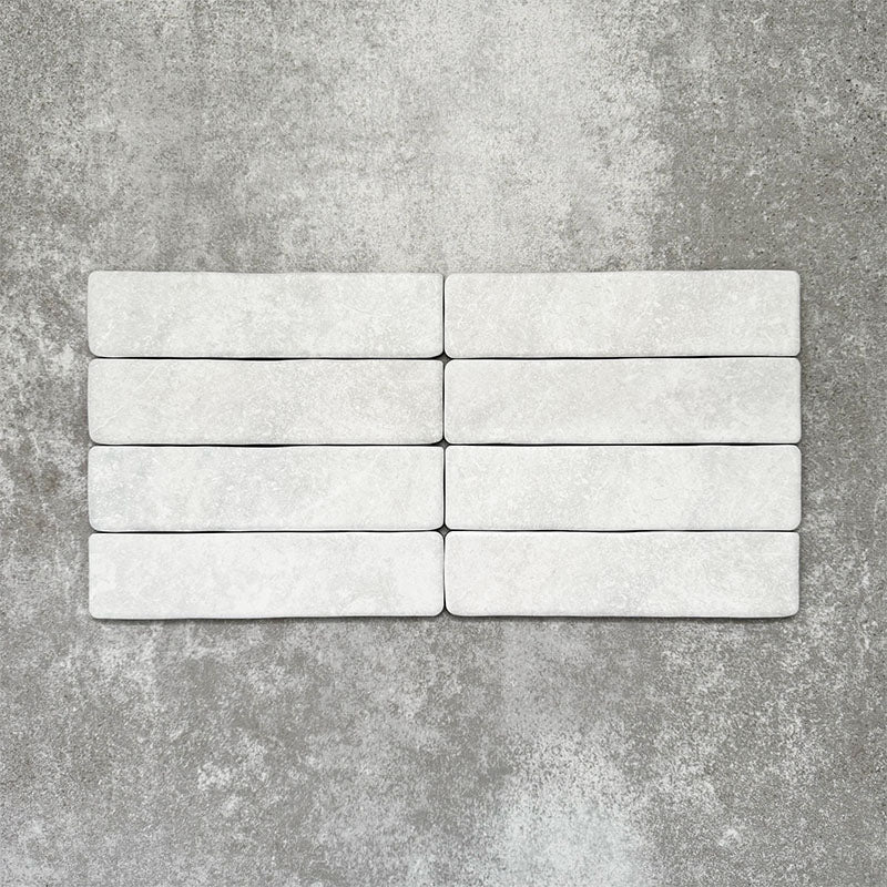 Amalfi Brick Carrara | Vintage Marble Wall & Floor Tiles | 5.4cm x 22cm - Image 7
