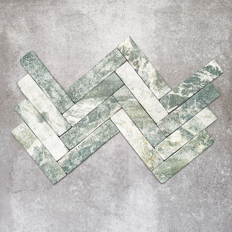 Amalfi Brick Salvia | Vintage Marble Wall & Floor Tiles | 5.4cm x 22cm - Image 6