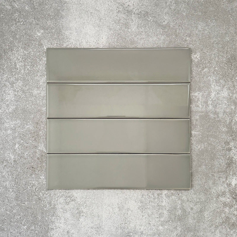 Brooklyn Sage Green Gloss | Flat Subway Metro Brick Wall Tile | 7.5cm x 30cm - Image 5