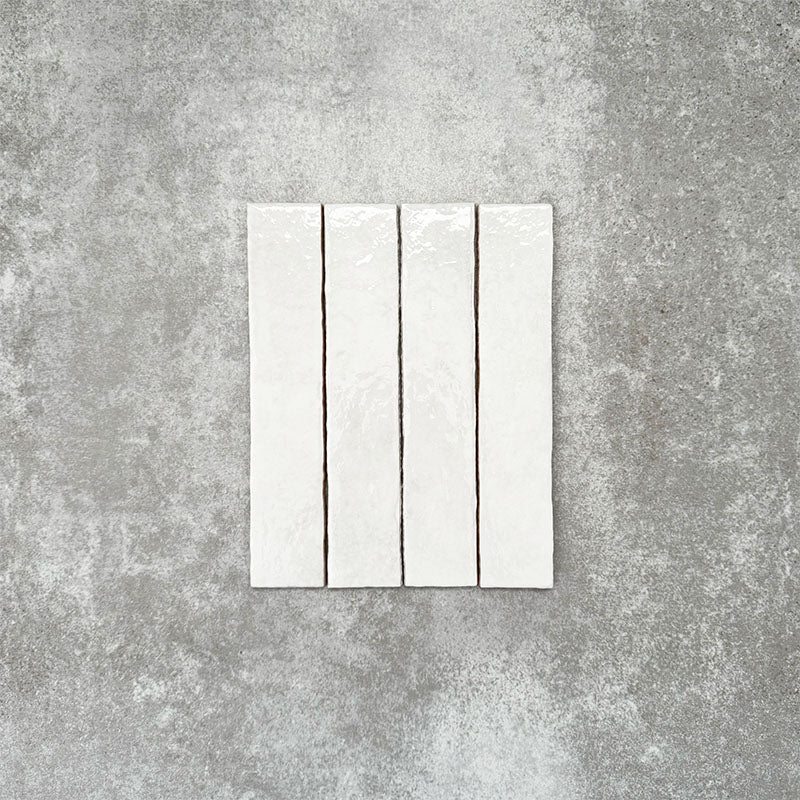 Pottery Brick Tile | Blanco | Wall Tile | 5cm x 25cm - Image 6