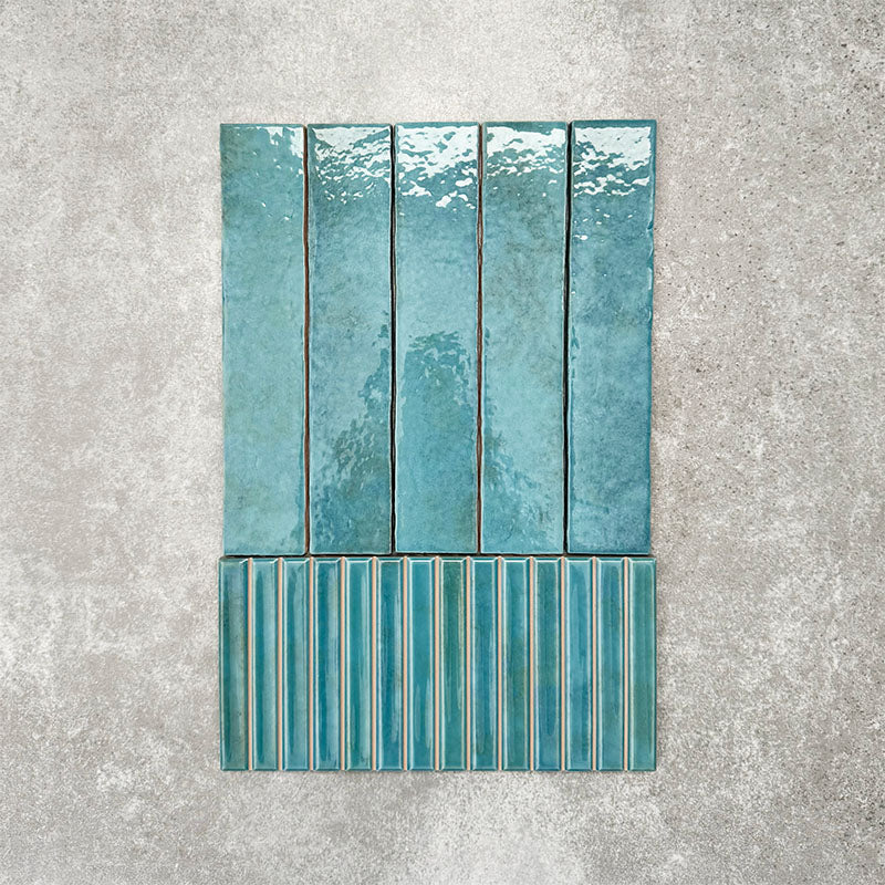 Pottery Decor Tile | Azul Blue | Wall Tile | 12.5cm x 25cm - Image 4