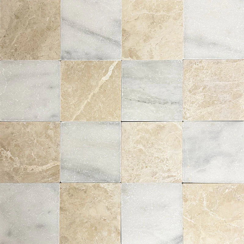 Fayrouz Latte Foam | Tumbled Finish | Natural Marble | 15.2cm x 15.2cm - Image 8