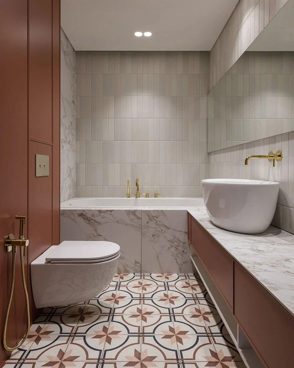Viscount Rose | Victorian Style | Wall and Floor Tiles | 20cm x 20cm - Image 3