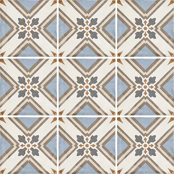 FULL TILE SAMPLE Viscount Turner Victorian | Wall and Floor Tiles | 20cm x 20cm