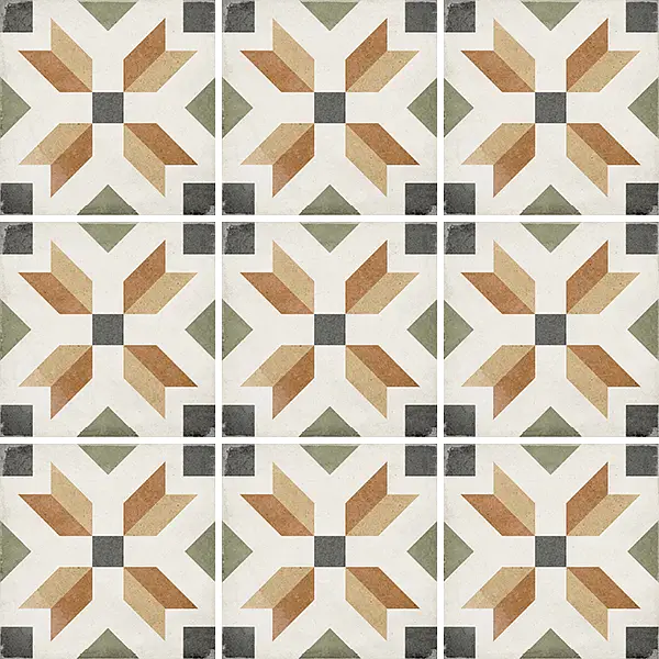 FULL TILE SAMPLE Viscount High Street Victorian | Wall and Floor Tiles | 20cm x 20cm